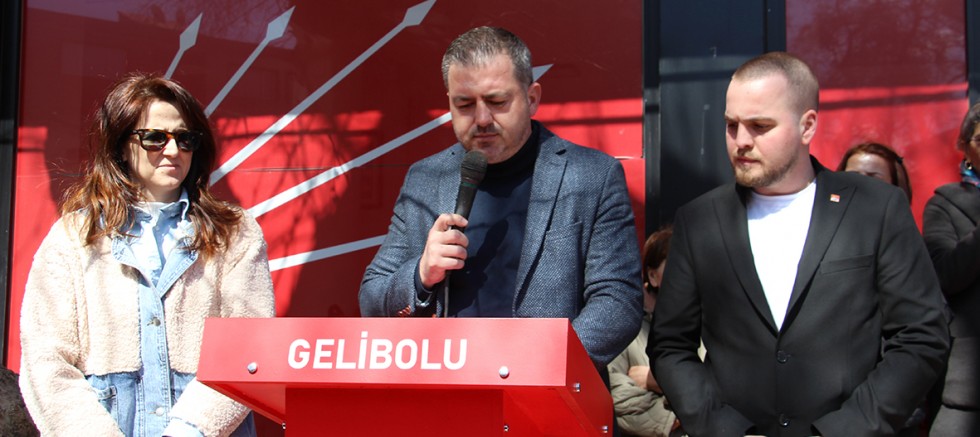 CHP Gelibolu’dan İmamoğlu’na Destek!