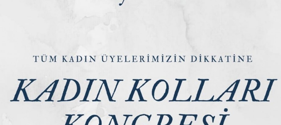 CHP İlçe Kadın Kolları Kongresi Yapılacak