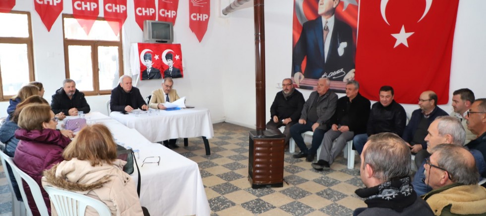 CHP İlçe Teşkilatı Depremle İlgili Çalışmaları Değerlendirdi