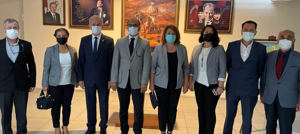 CHP İlçe Teşkilatından Kaymakam Abacı’ya Ziyaret