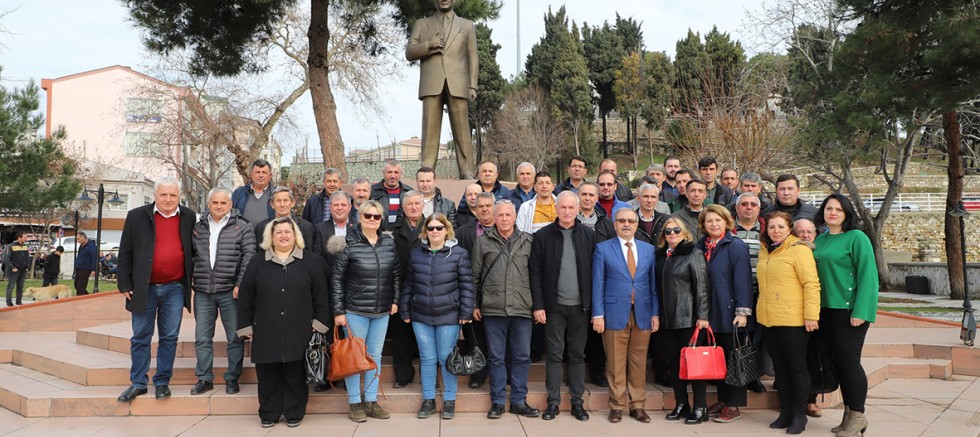 CHP İlçe Yönetimi Muhtarlarla Buluştu