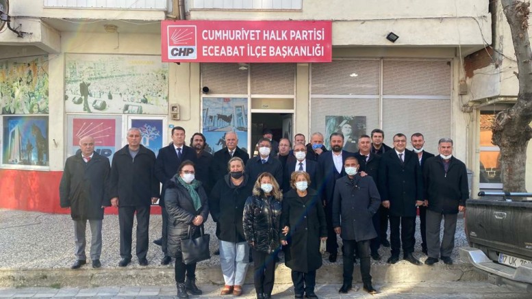 CHP’li Başkanlar Eceabat’ta Buluştu