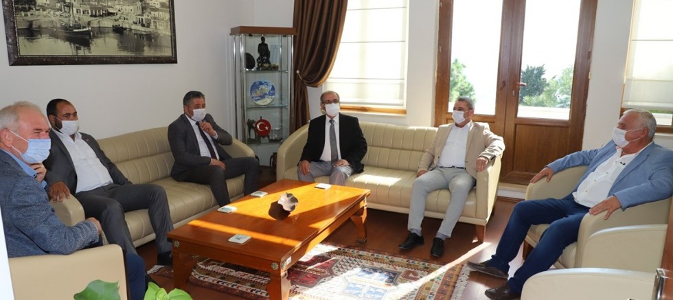 CHP’li Başkanlardan İlçemize Ziyaret