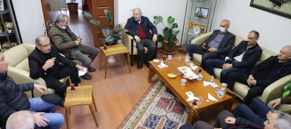 CHP’li Heyetten Başkan Özacar’a Ziyaret