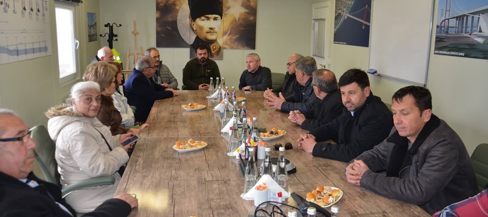 CHP’li Heyetten Köprü İnşaatına Ziyaret