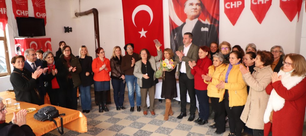 CHP’li Kadınlar ve Başkan Özacar, Çalışmaları Değerlendirdi