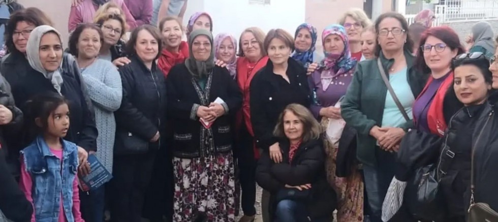 CHP’li Kadınlardan Köy Çalışmaları