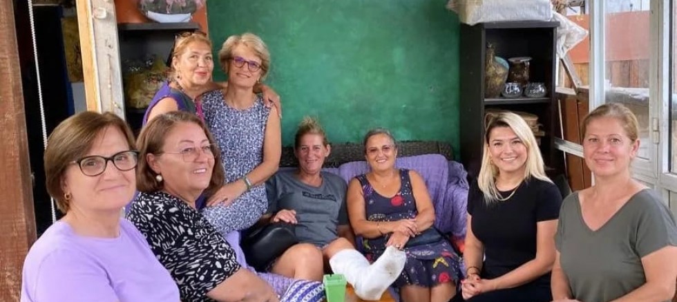 CHP’li Kadınlardan Tarıman’a Geçmiş Olsun Ziyareti