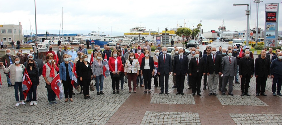CHP'nin Kuruluşunun 98.Yıldönümü Törenle Kutlandı