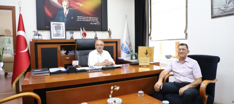 ÇOMÜ Hastanesi Müdüründen Başkan Özacar’a Ziyaret