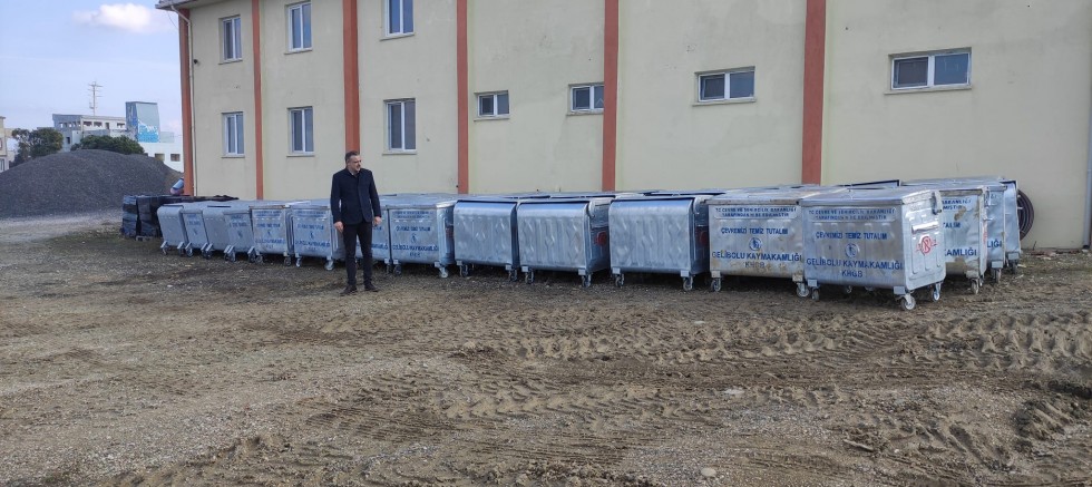 Çöp Konteynerleri Teslim Alındı