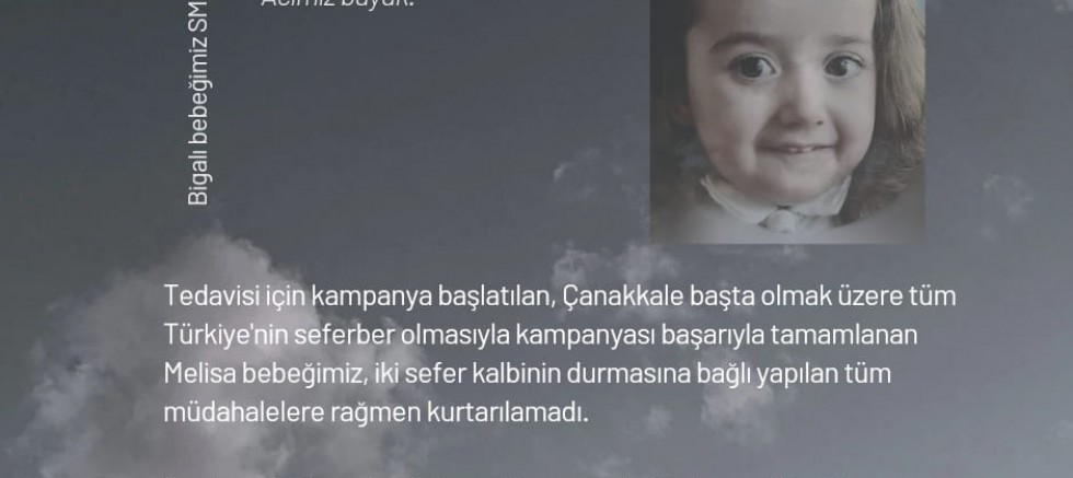 Coşkun’dan Melisa Bebek İçin Baş Sağlığı Mesajı