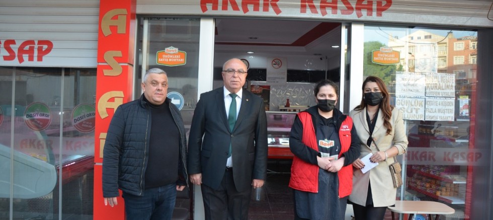 ÇTB, 2022 Yılına İlçemizde Üye Ziyaretleri İle Başladı