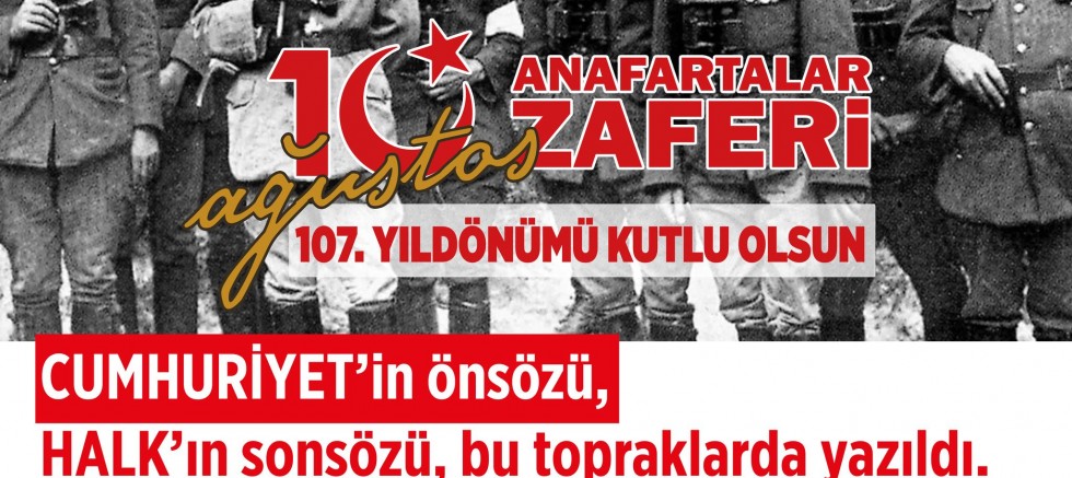 ‘Cumhuriyet’in Önsözü, Halk’ın Sonsözü Bu Topraklarda Yazıldı’
