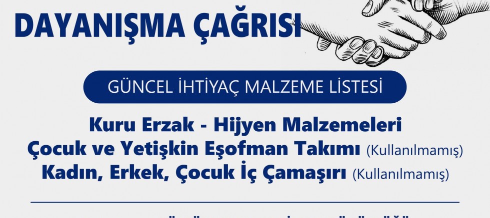 ‘Dayanışmamızı Sürdürüyoruz’