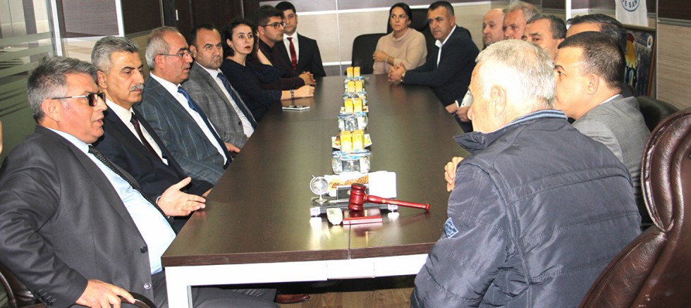 Defterdar Ekici’den TSO’ya Ziyaret