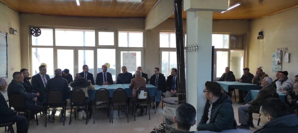 Değirmendüzü Köyünde Halk Toplantısı Yapıldı