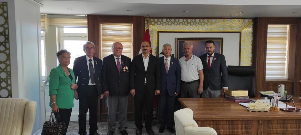 Dernek İl Temsilcilerinden Kaymakam Abacı’ya Ziyaret