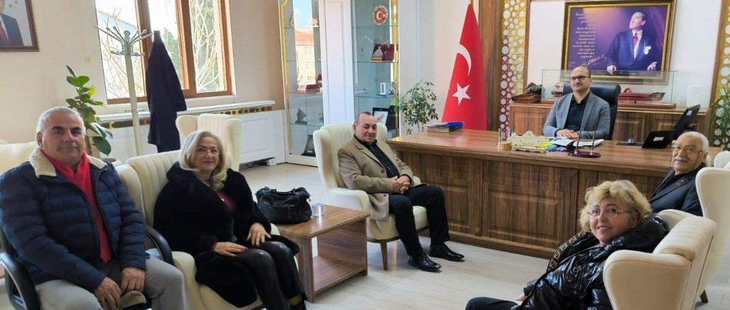 Dernek Yönetiminden Kaymakam Abacı’ya Ziyaret
