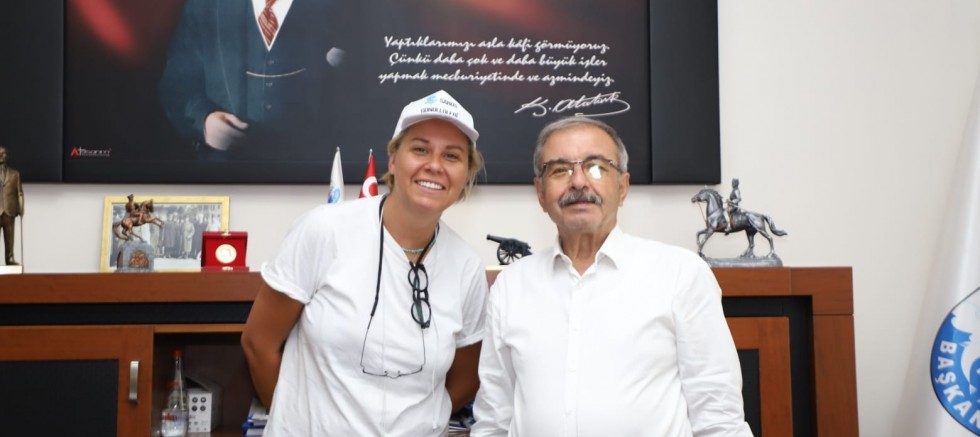 Diner’den Başkan Özacar’a Ziyaret