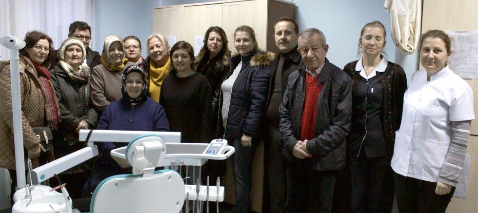 DİŞ POLİKİLİNİĞİNE DİŞ ÜNİTESİ CİHAZI BAĞIŞLANDI