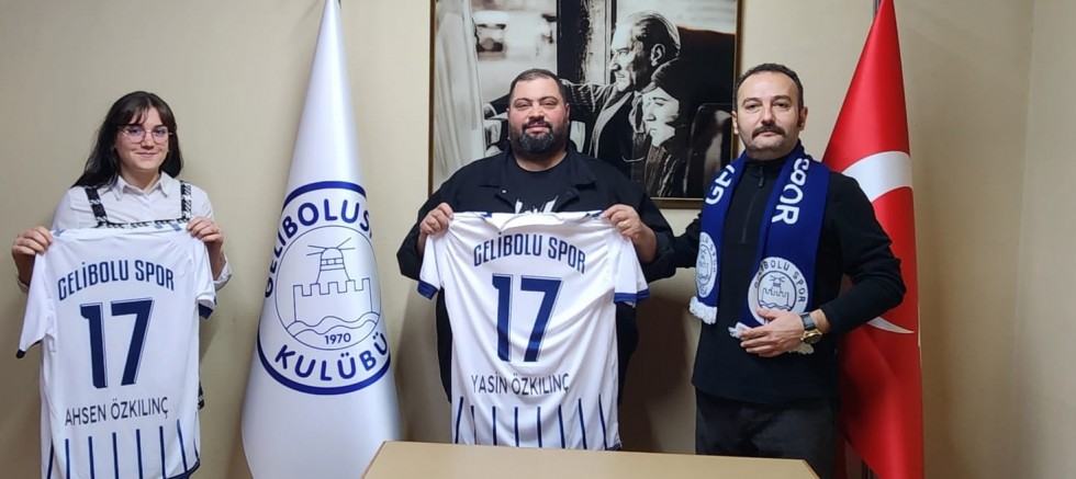 DJ Yasin Özkılınç ve Eşinden Geliboluspor’a Anlamlı Ziyaret