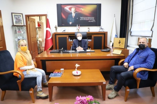 DKMP  Müdüründen Özacar'a Ziyaret