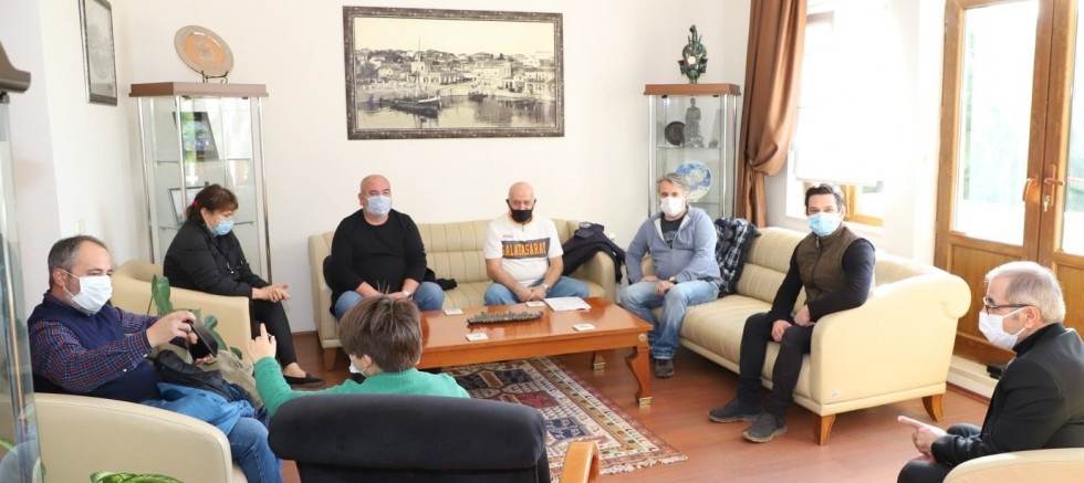 Doğal Gaz Sivil İnsiyatifi Başkan Özacar’la Görüştü