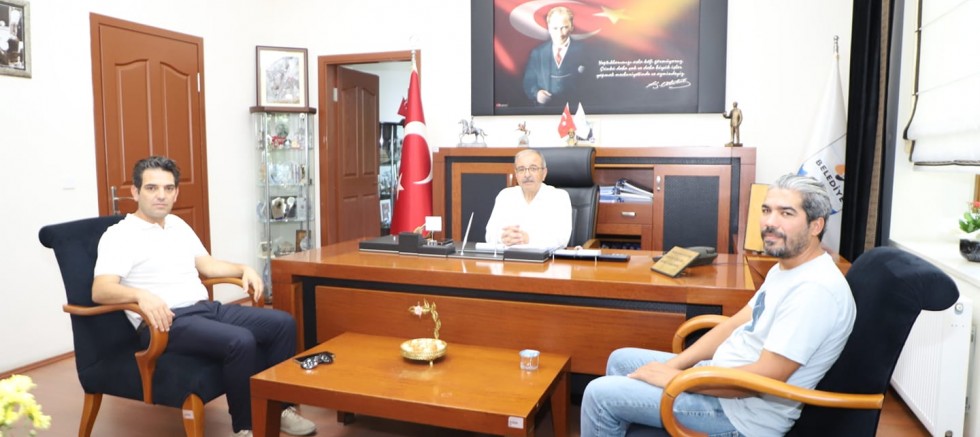 DSİ Şube Müdüründen Başkan Özacar’a Ziyaret
