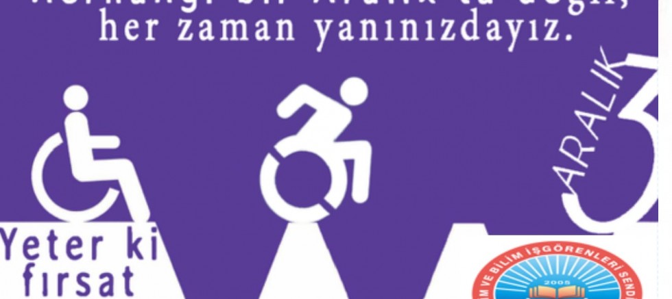 Eğitim-İş’ten Dünya Engelliler Günü Mesajı