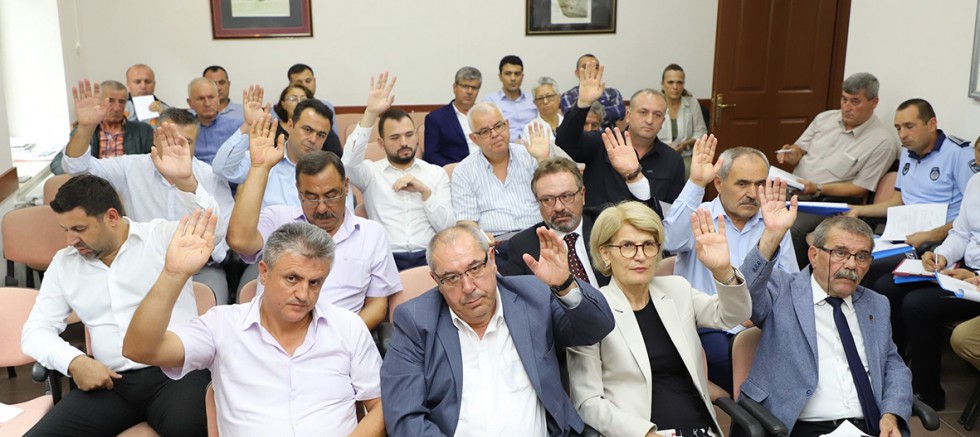 Ekim Ayı Belediye Meclis Toplantısı Yapıldı