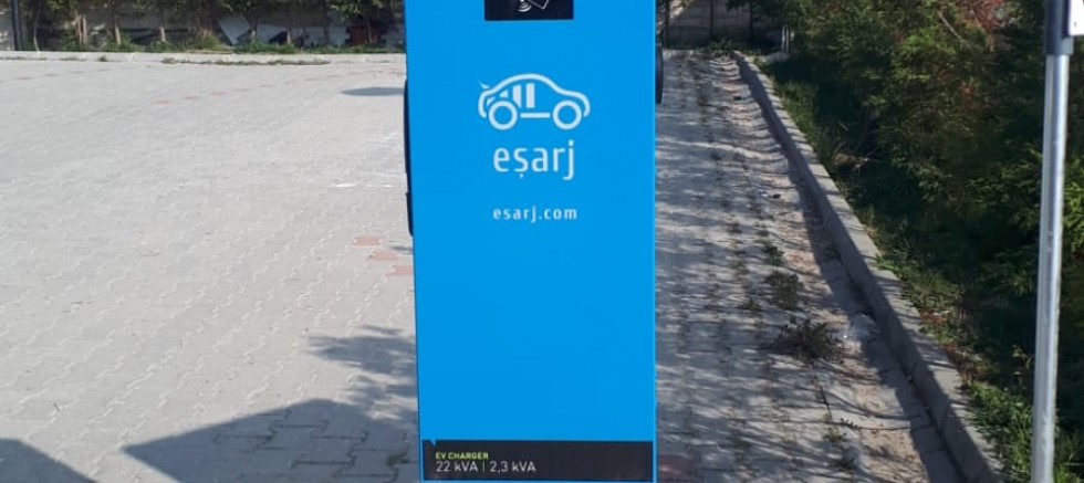 Elektrikli Araç Şarj İstasyonu Açıldı
