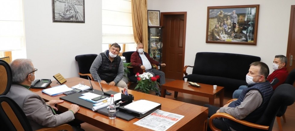 Eraslan’dan Başkan Özacar’a Ziyaret