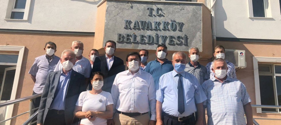Erkek’ten Kavakköy Belediyesi’ne Ziyaret