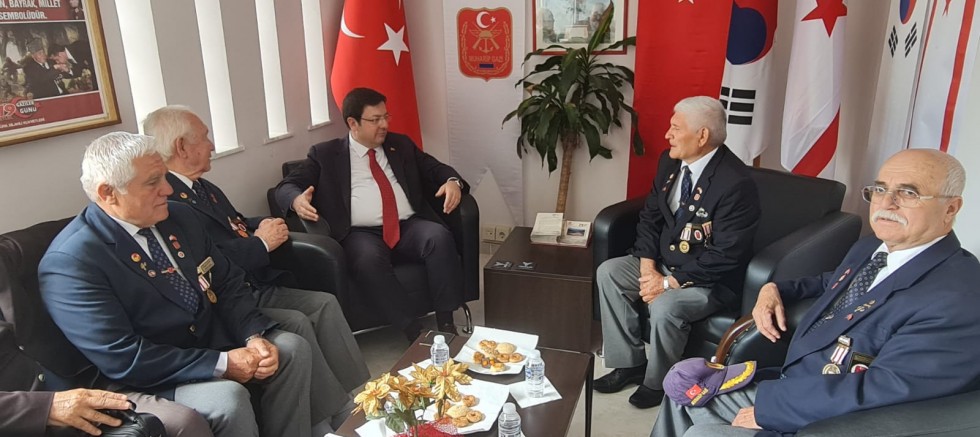 Erkek'ten Şehit Aileleri ve Muharip Gazi Derneklerine Ziyaret