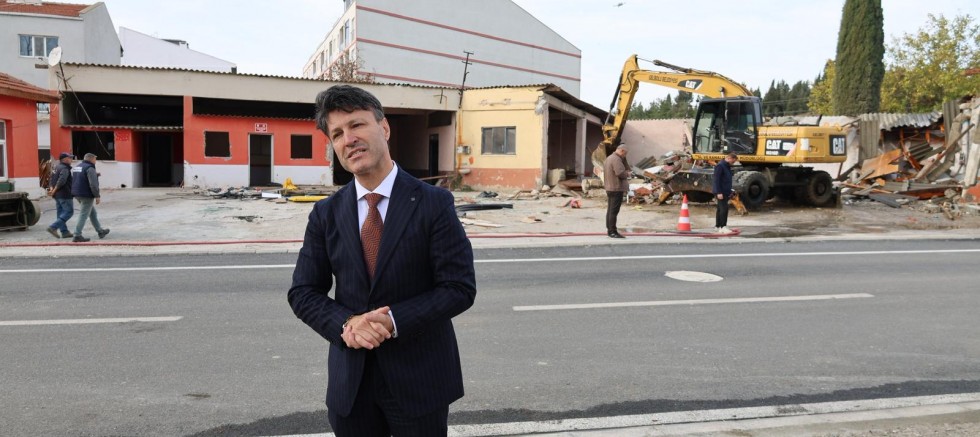 Eski İtfaiye Alanına Sosyal Market Geliyor