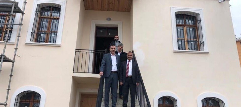 Eski Kaymakamlık Konağındaki Çalışmaları İncelediler