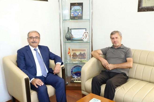 Eski Vali Çınar’dan Başkan Özacar’a Ziyaret