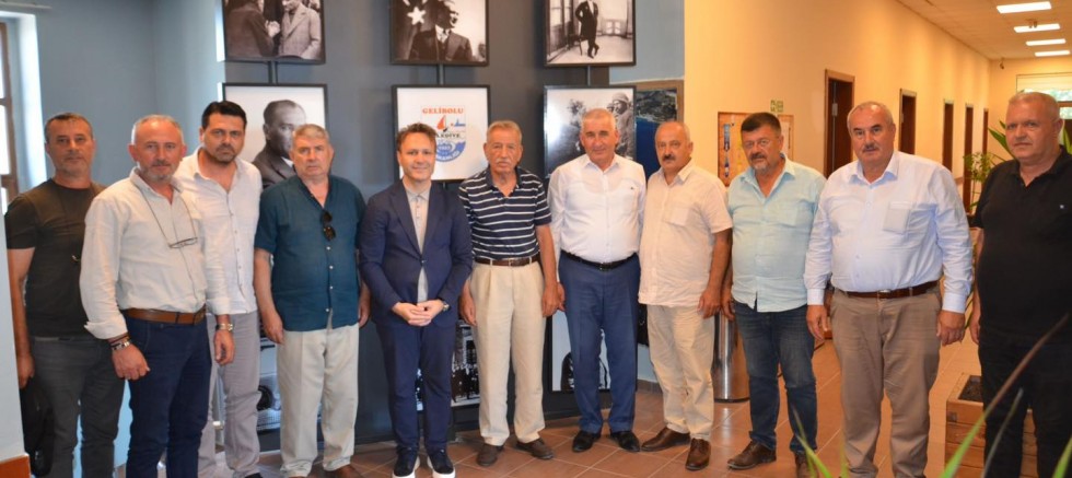 Esnaf Kefalet Kooperatiflerinden Başkan Soyuak’a Ziyaret