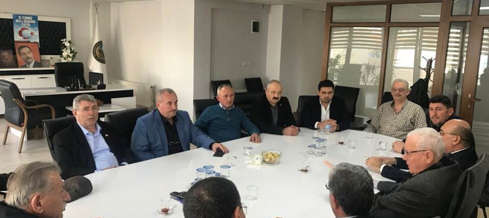 ESNAF SANATKARLAR KREDİ KEFALET KOOPERATİFLERİ BAŞKANLARI ÇAN’DA TOPLANDI