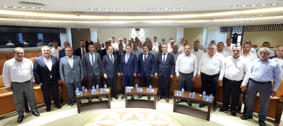 Esnaf ve Sanatkarlar Odaları Birliği'nden Turan'a Ziyaret
