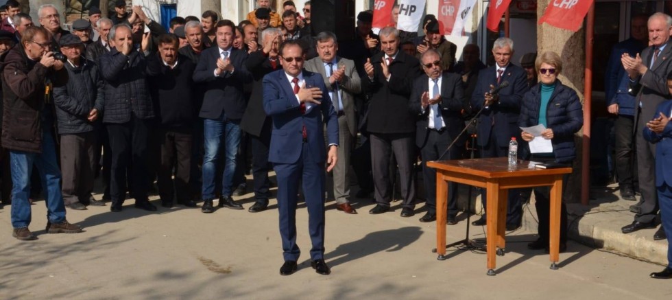Evreşe CHP Belediye Başkan Adayı Şefik Ay ‘ın Aday Tanıtım  Toplantısı Yapıldı