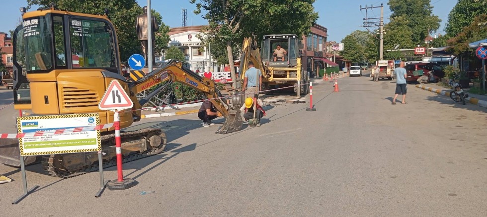 Evreşe’de Doğalgaz İçin İlk Kazma Vuruldu