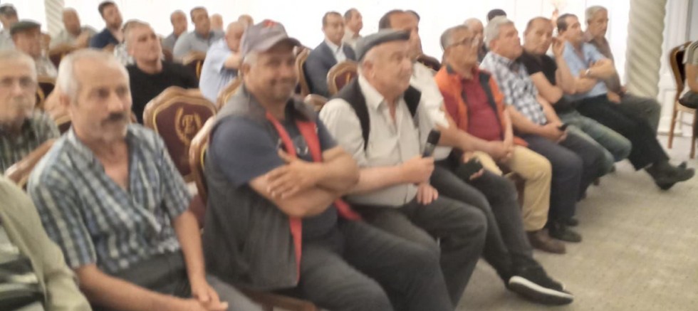 Evreşe’li Üreticilerle Bilgilendirme Toplantısı Yapıldı