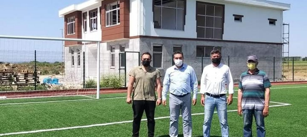 Evreşe Stadı Tamamlanmak Üzere