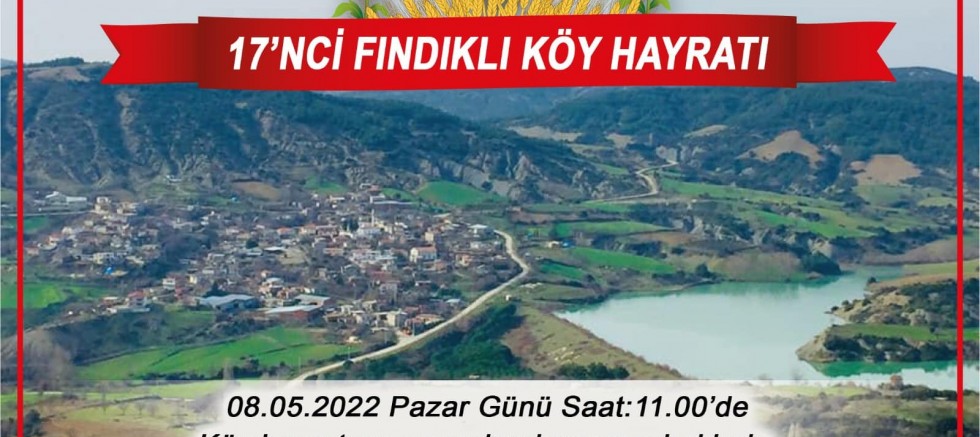 Fındıklı Köy Hayratı Yapılacak