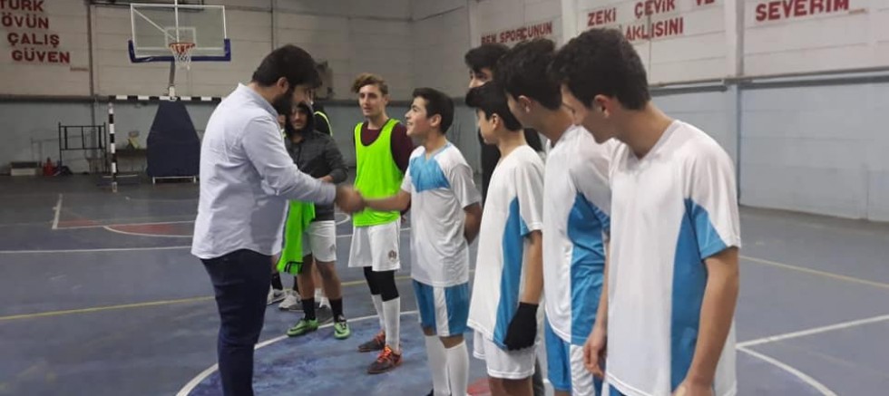 FUTBOL TURNUVASI MAÇININ 3.SÜ OYNANDI