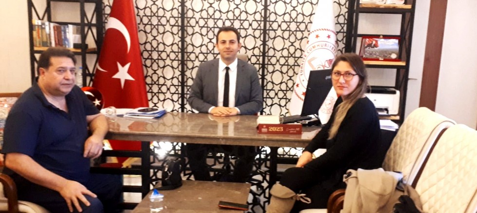 Gazetecilerden Milli Eğitim Müdürü Aydın’a Ziyaret