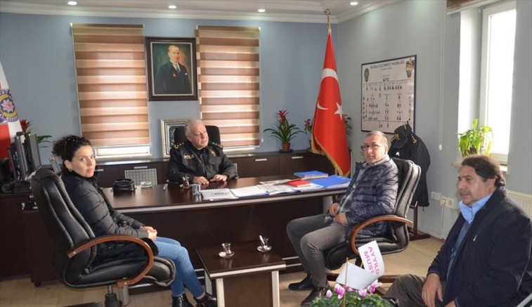 Gazetemizden, Emniyet Müdürüne Ziyaret