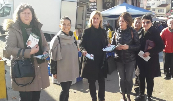 Gelecek Partisinden Salı Pazarı Ziyareti